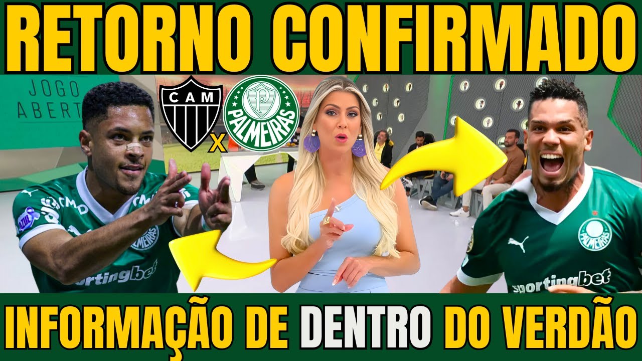 JOGO ABERTO! PALMEIRAS TERÁ GRANDE REFORÇO PARA ESTREIA DO BRASILEIRÃO / NOTICIAS DO PALMEIRAS HOJE