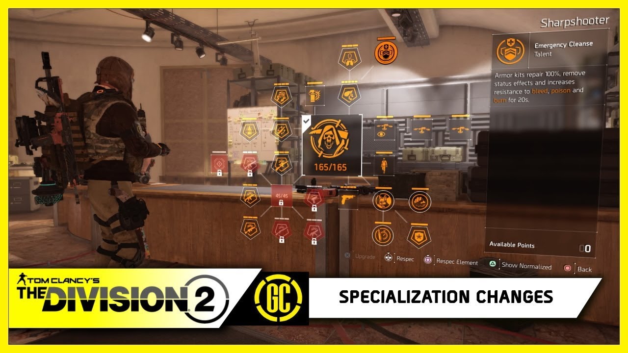 TU6 Specialization Changes | The Division 2
