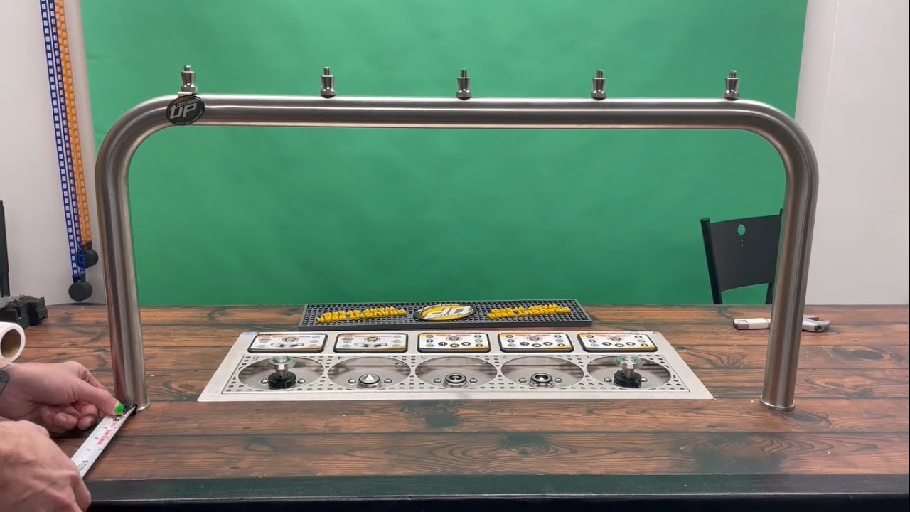Installing a Bottoms Up tap handle display