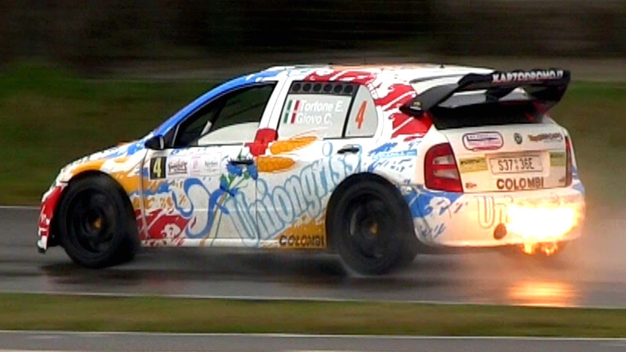 Škoda Fabia WRC Tribute - Pure Sounds, Launch Controls, Anti-Lag Backfires & More