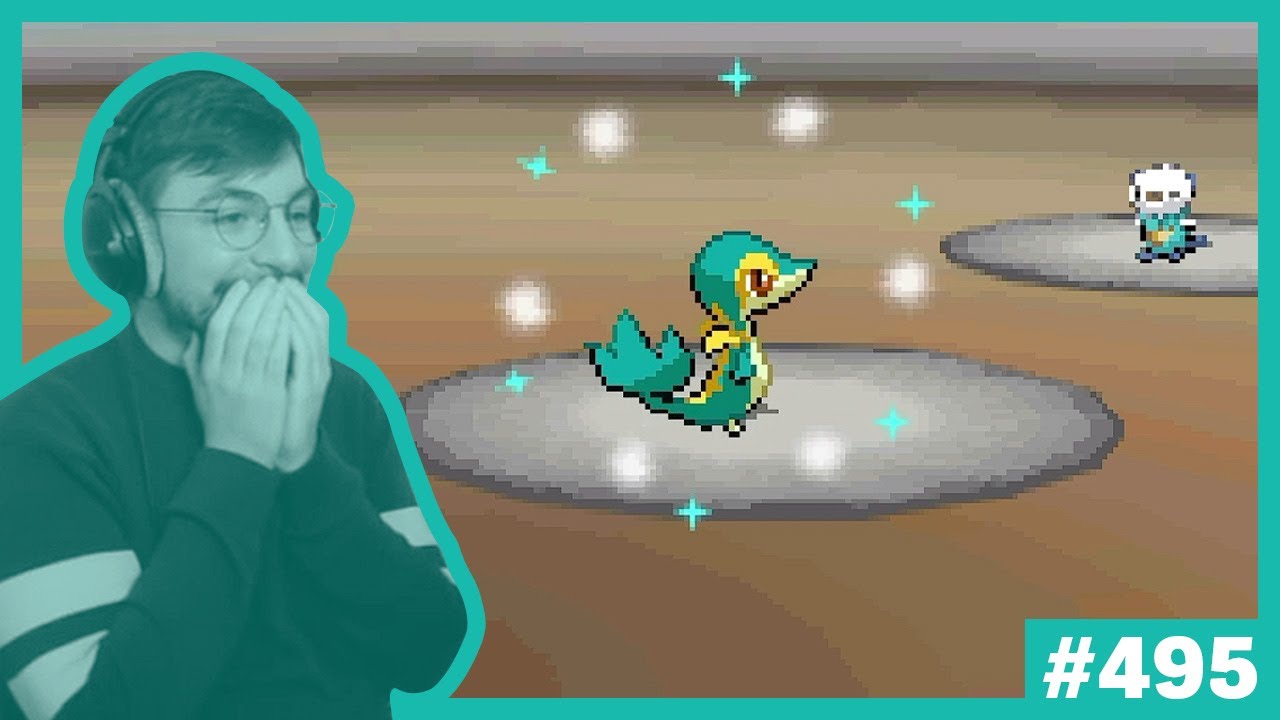 [LIVE] Shiny Snivy after 8,650+ SRs in Pokémon White