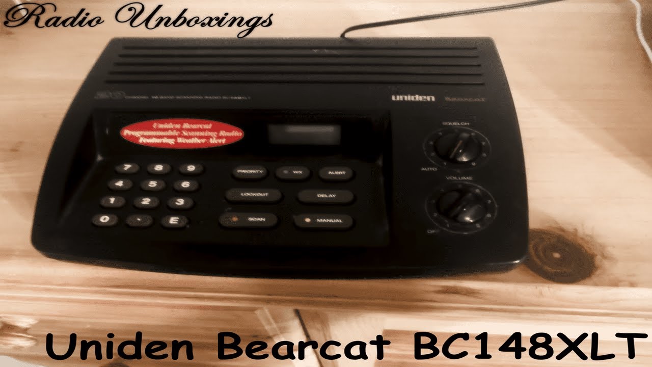 Radio Unboxings - Uniden Bearcat BC148XLT Unboxing
