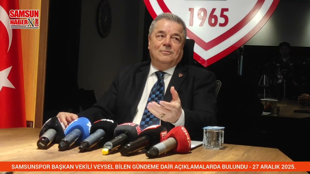 Samsunspor Başkan Vekili Veysel Bilen Gündeme Dair Açıklamalarda Bulundu - 25 Aralık 2025 
