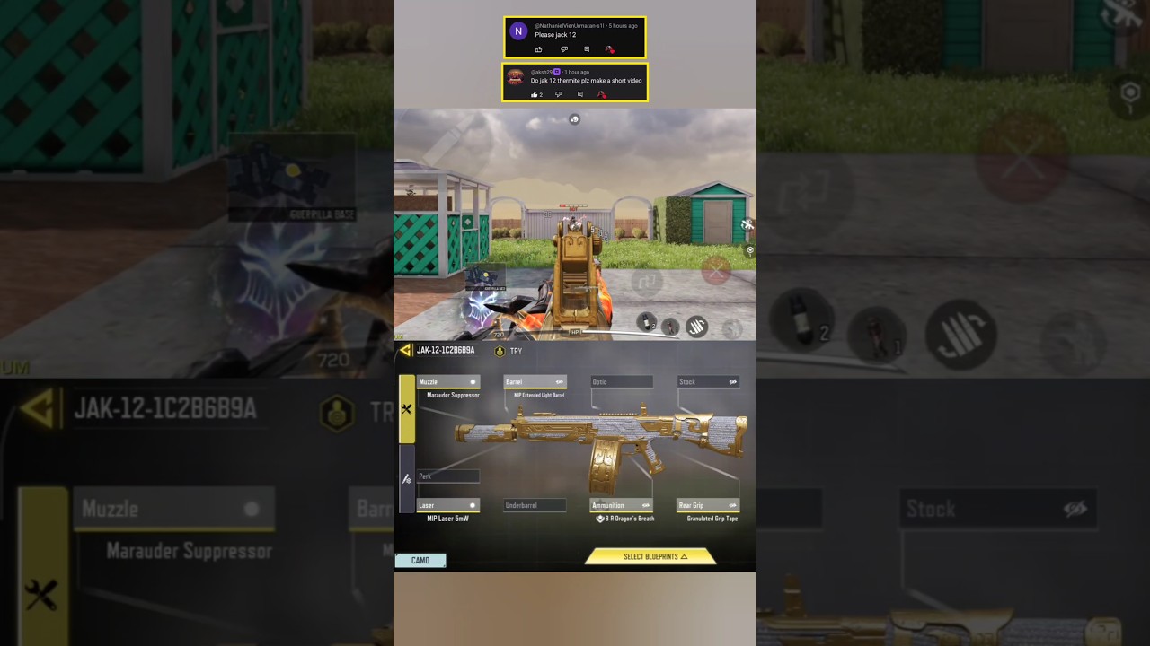 Best Jak-12 Build (JAK-12-1C2B6B9A) - Season 8 COD Mobile 2025