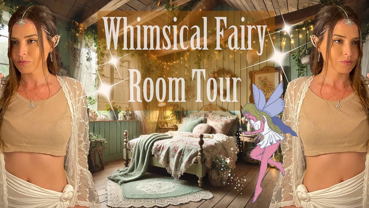 Whimsical Fairy Room Tour / Witchy, Faerie, Magical, Cottagecore, Pastel, Fairycore / Home Makeover