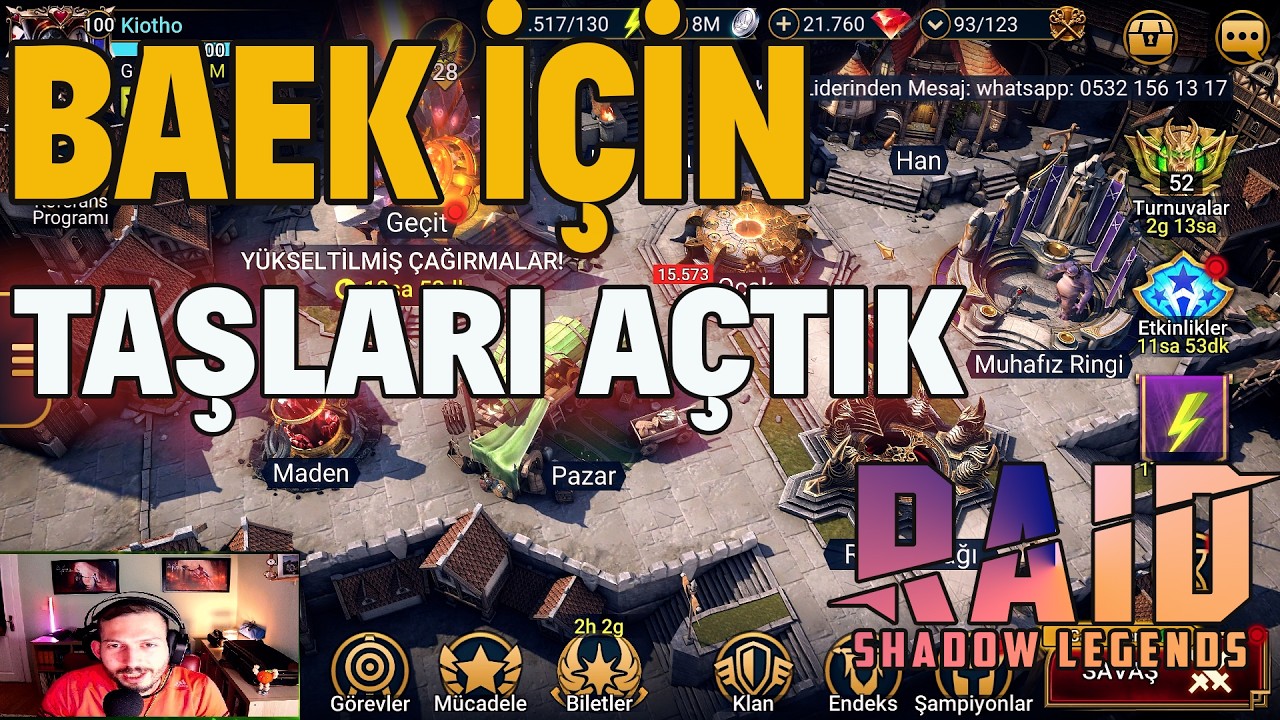 WE OPENED EVERYTHING WE HAD FOR BAEK - Raid Shadow Legends #raidshadowlegends