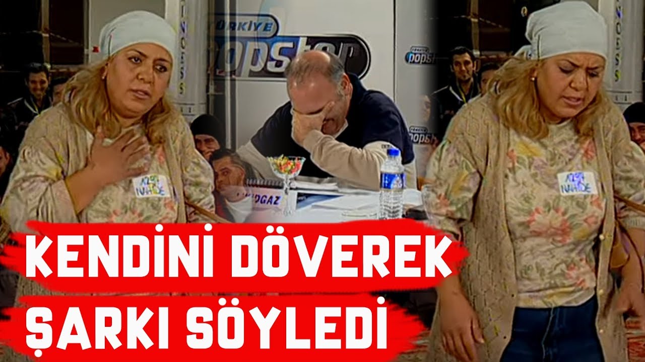KENDİNİ DÖVEREK ŞARKI SÖYLEYEN POPSTAR ADAYI GÜLME KRİZİNE SOKTU / Popstar