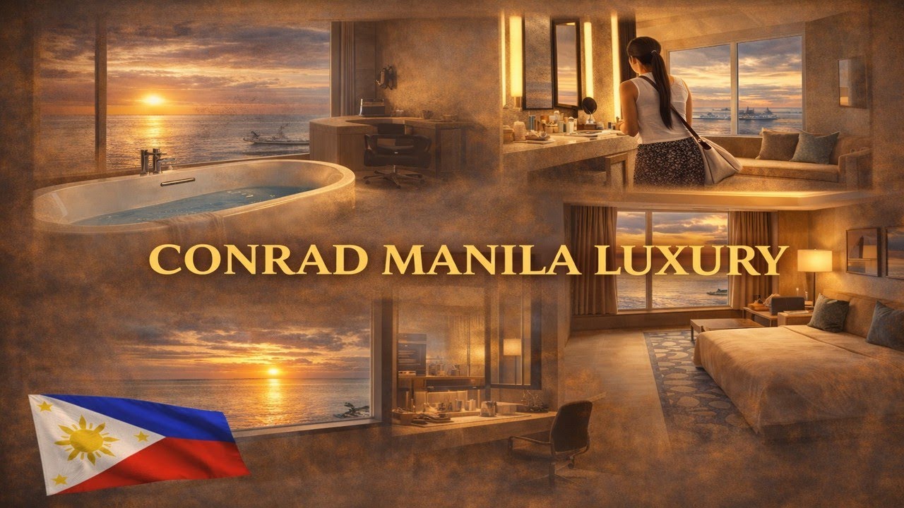 Conrad Manila Diplomatic Suite Review 🇵🇭 | Is This the BEST Luxury Hotel in Manila?