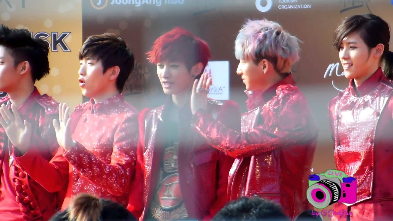 [HD Fancam] 130115 B1A4 at Red Carpet - GDA D-1
