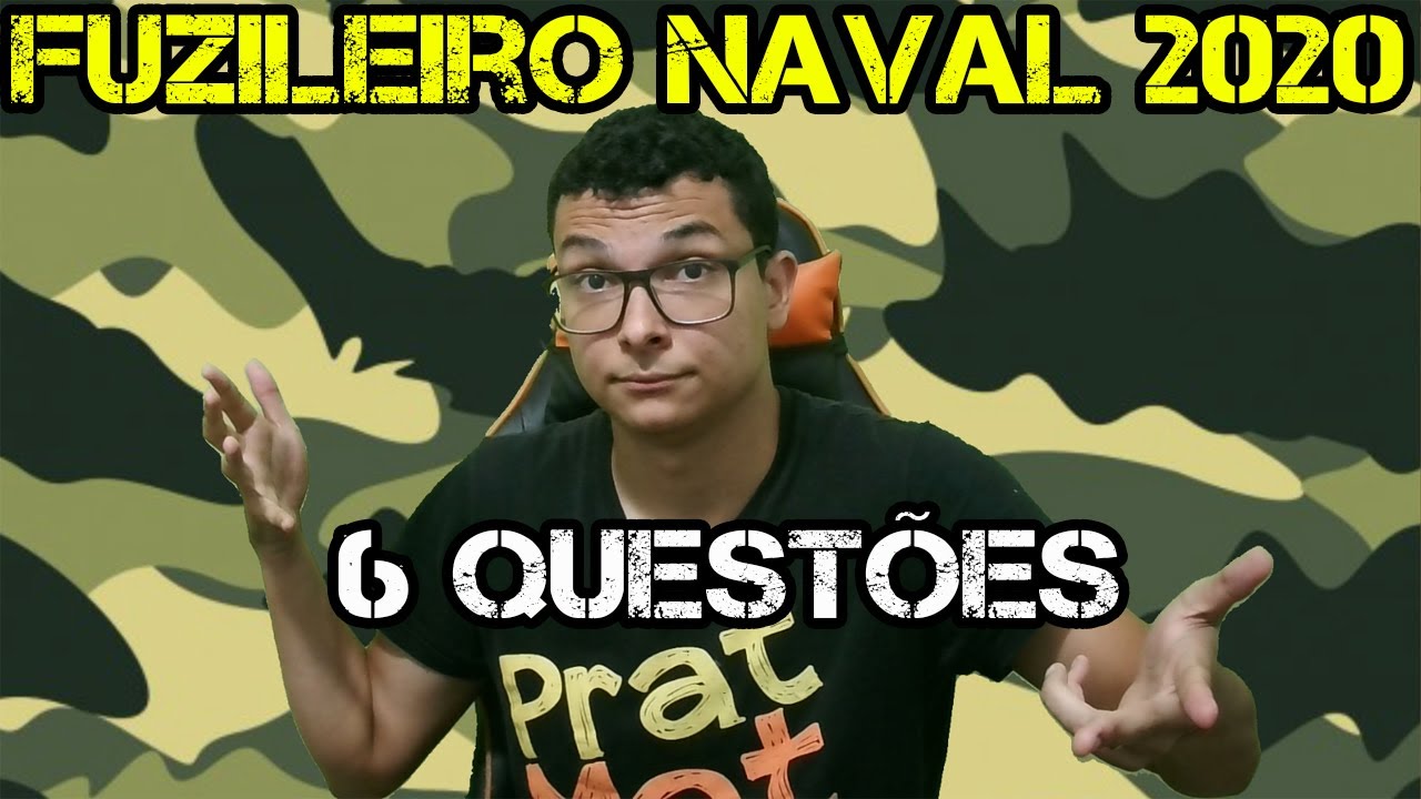CFN 2020 !! RESOLVENDO 6 QUESTÕES DA PROVA DE MATEMÁTICA