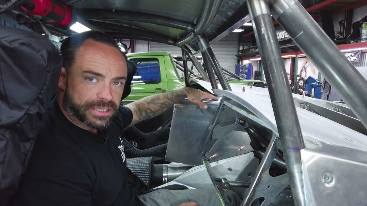 Аэрообработка TROPHY TRUCK | Обзор листового металла | Кабина реактивного самолёта | MORGAN CLARK...