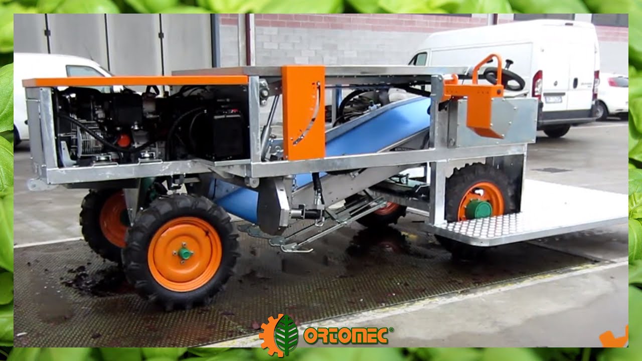 Mini harvester for leafy crops | Ortomec 3000