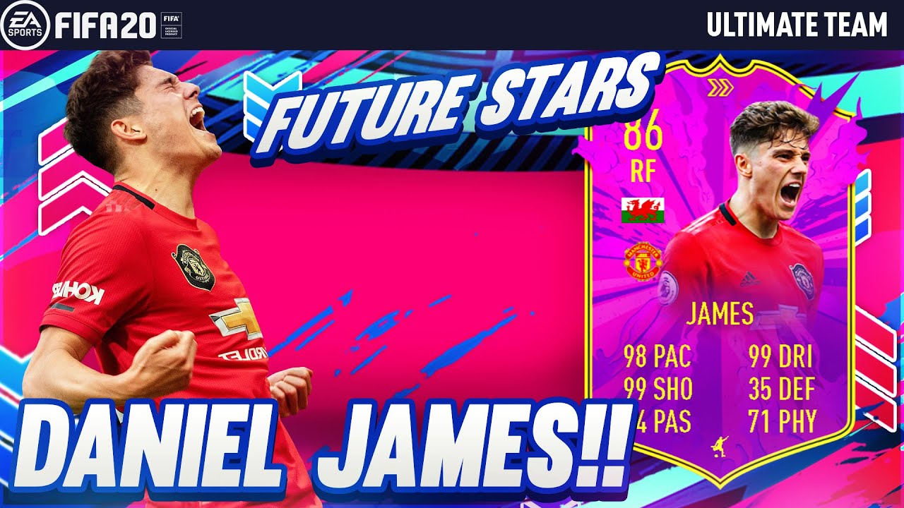 THE BEST CARD YET! 86 FUTURE STARS DANIEL JAMES PLAYER REVIEW! FIFA 20 Ultimate Team
