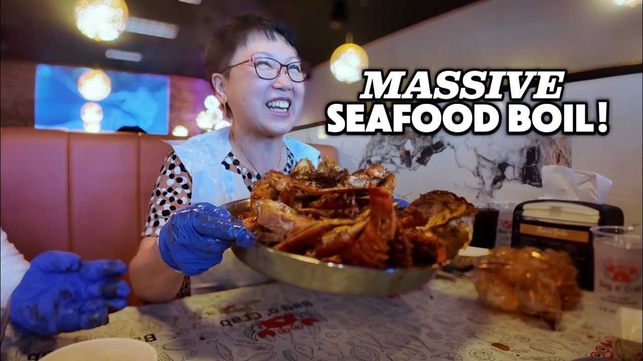 MASSIVE Seafood Boil! 🦞🦀🦐