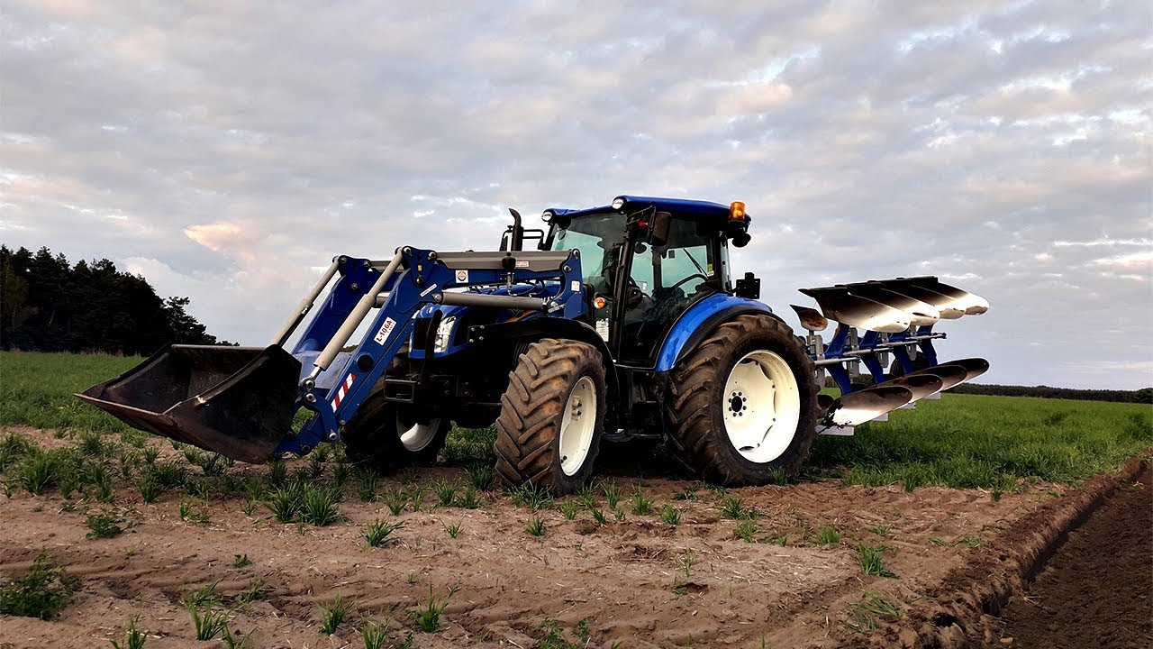Nowy Nabytek !!㋡ Orka Pod Pszenżyto 2019✪New Holland TD5.105㋡