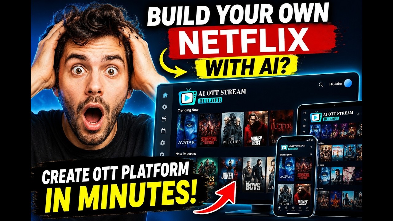 AI OTT Stream Builder Review: Build Your Own Netflix With AI? 😳