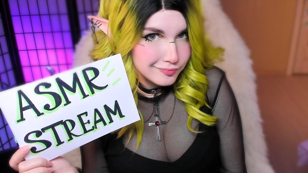 АСМР Стрим KittyKlaw запись от [02.07.2022] 🎧🌙✨ [ASMR Stream Reupload]