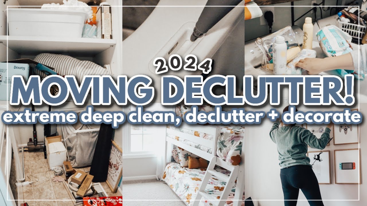 MESSY TO MINIMAL MOVING EDITION! | LAUNDRY ROOM DEEP CLEAN & DECLUTTER | TIPS FOR DECLUTTERING