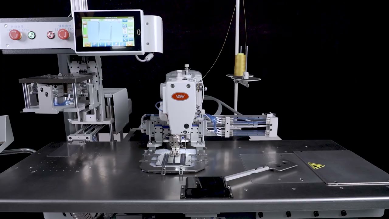 V-1003ATP AUTOMATIC JEANS OR CHILDREN POCKET SEWING MACHINE