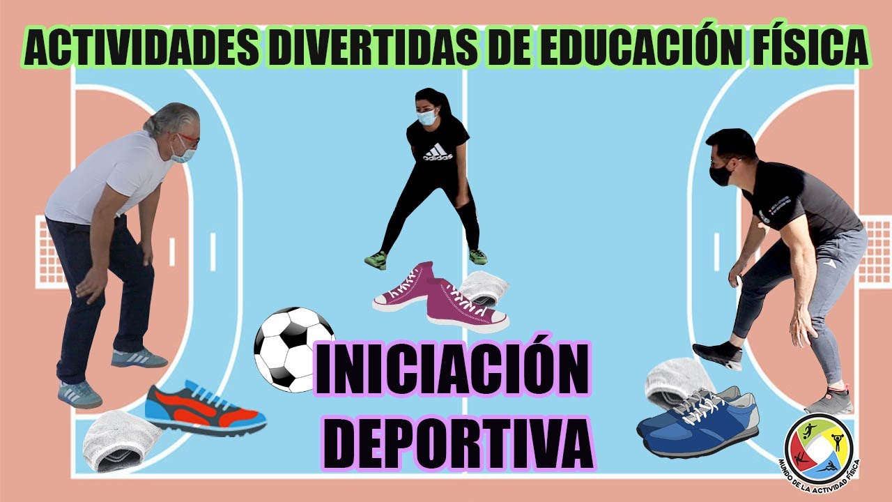 JUEGOS DE INICIACIÓN DEPORTIVA, ACTIVIDADES DIVERTIDAS DE EDUCACIÓN FÍSICA, 4 JUEGOS CREATIVOS.