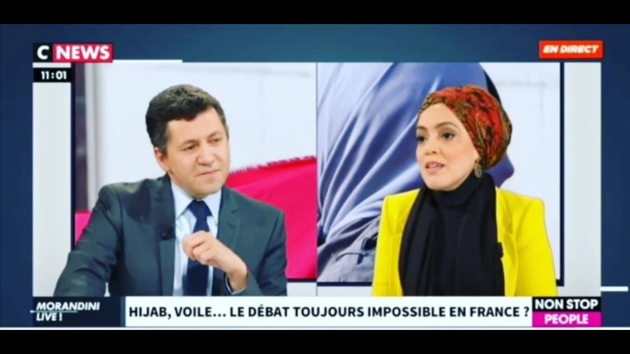 Hijab décathlon : Nadiya Lazzouni face à un élu FN sur CNEWS/ Morandini