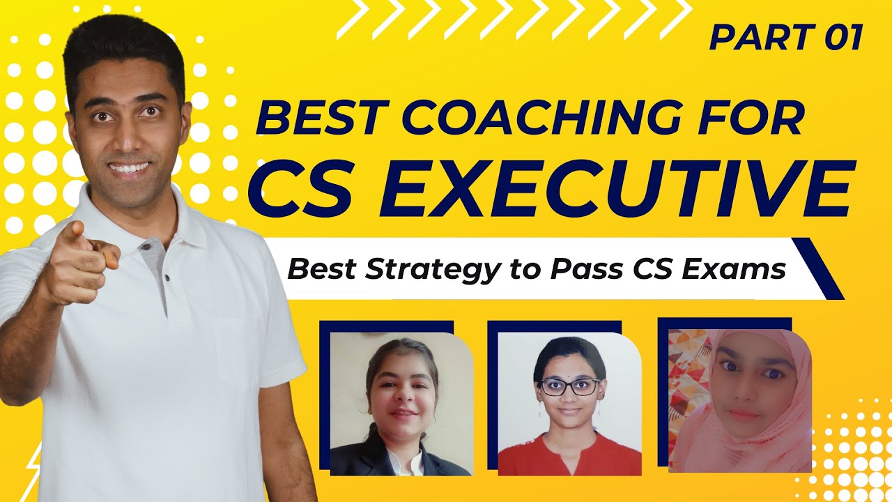 The Best CS Executive Online Coaching - Part : 01 #csexecutive #csexams #cscoaching