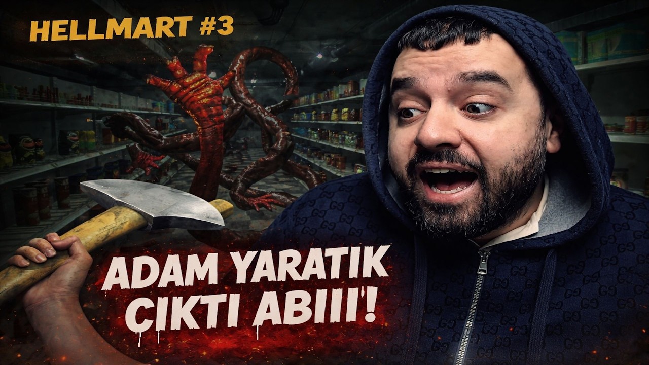Korku Süpermarketi: HELLMART #3 (ADAM YARATIK ÇIKTI ABİİİ)