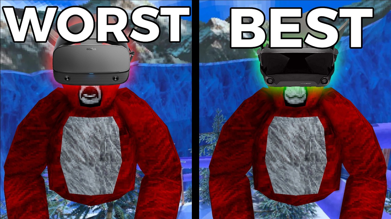 Gorilla Tag On The BEST and WORST VR HEADSET...