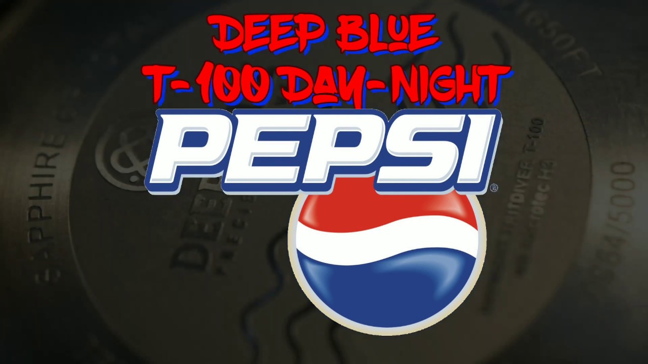 Deep Blue Watch  Pepsi Bezel Day-Night