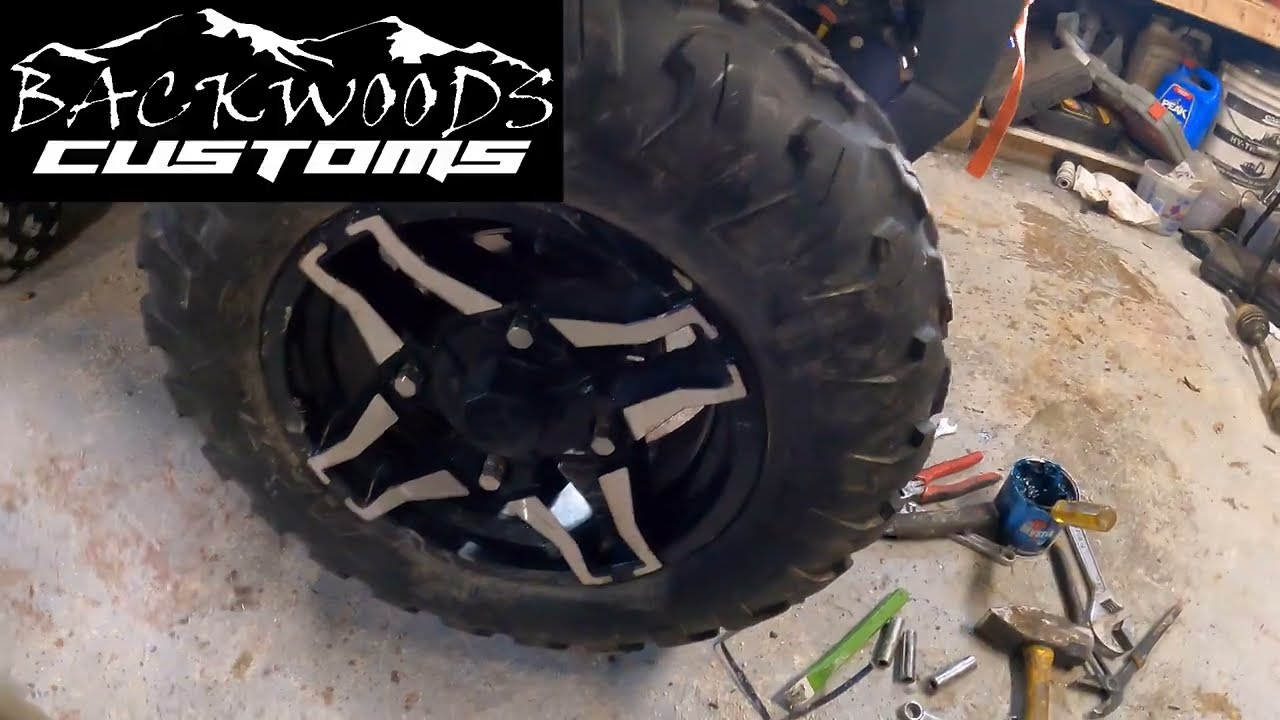 How to replace Front cv axle on a Polaris Sportsman 570 SP