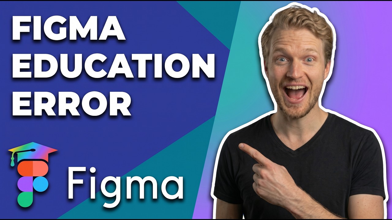 Fix Figma Education Error (Easy Step-By-Step Guide)