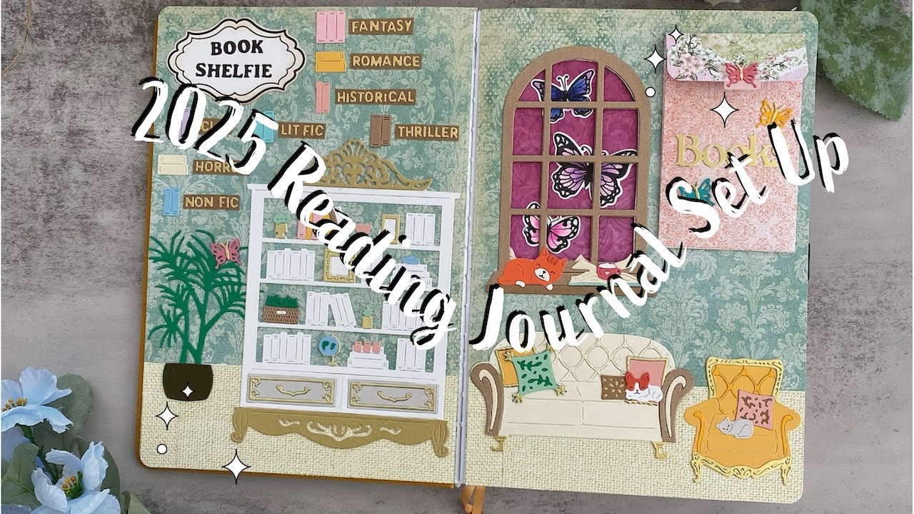 2025 Reading Journal Set Up
