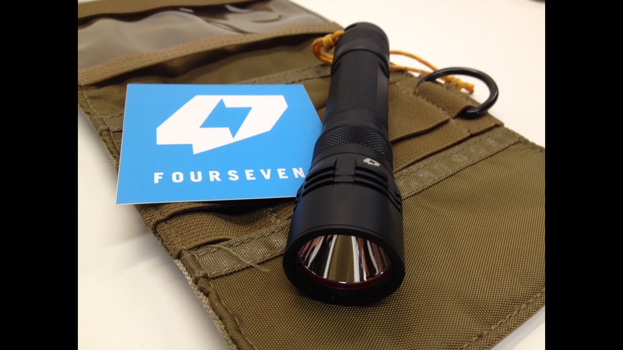FourSevens Maelstrom MMRX REGEN - 18650 USB Rechargeable Tactical Flashlight