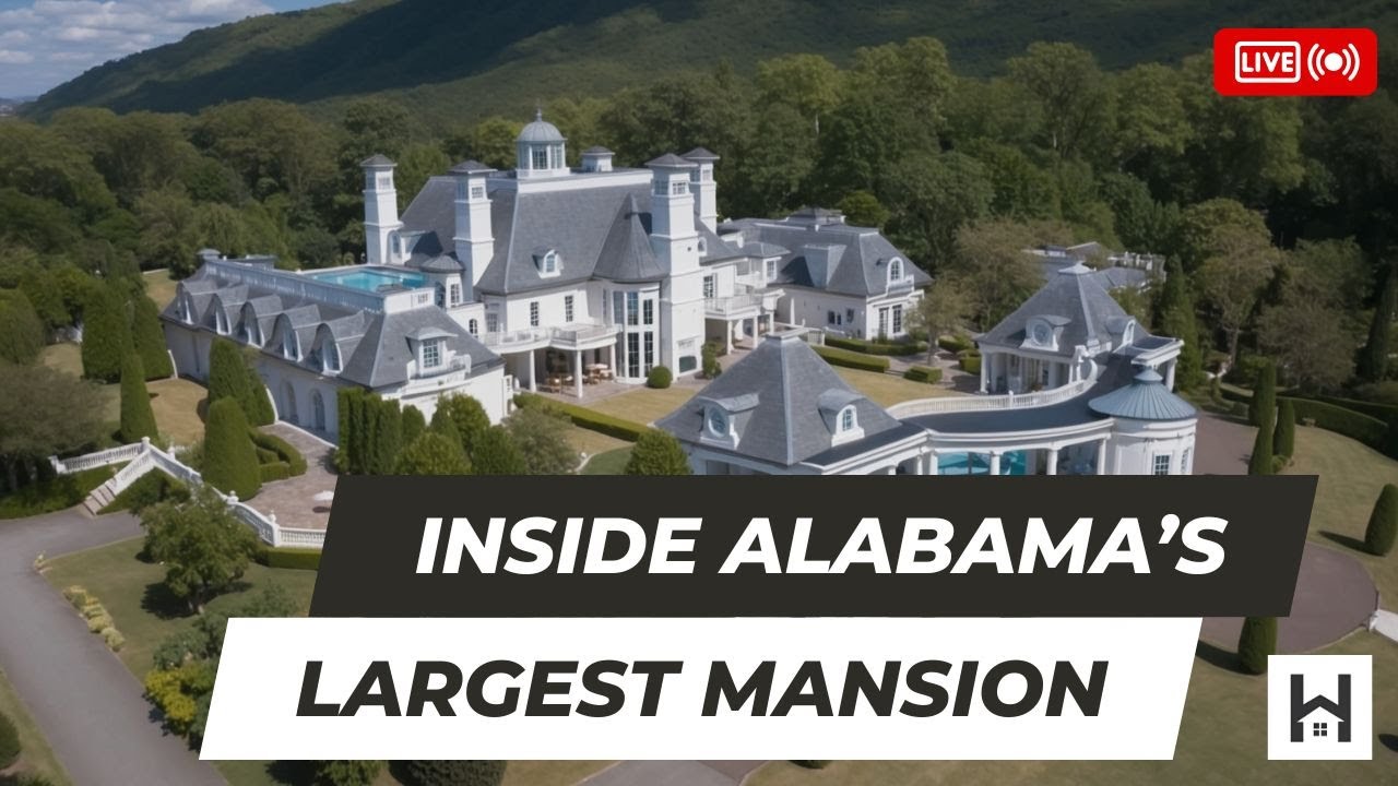 Внутри самого большого особняка Алабамы: Chateau Montagel