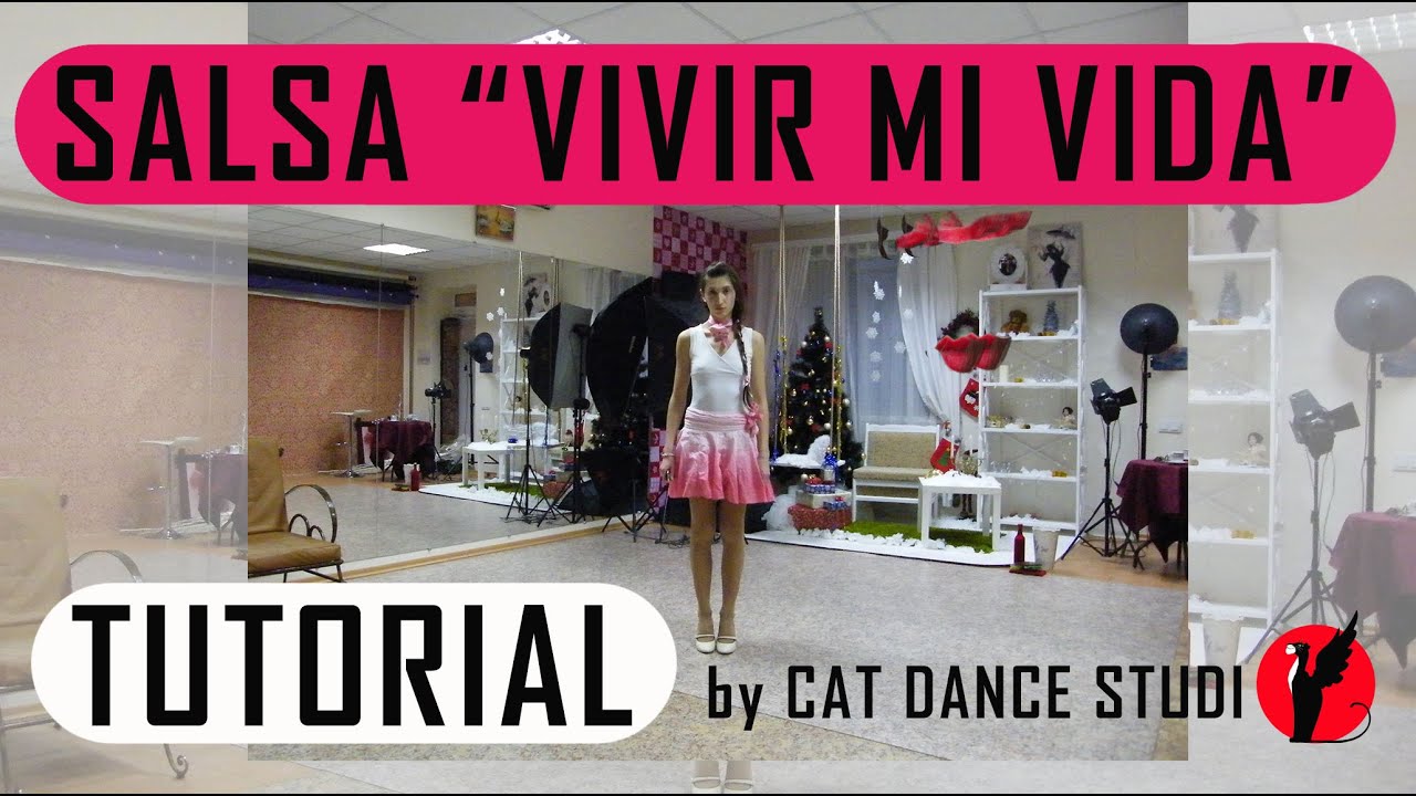 Tutorial - Vivir Mi Vida dance routine explained by Cat Dance Studio