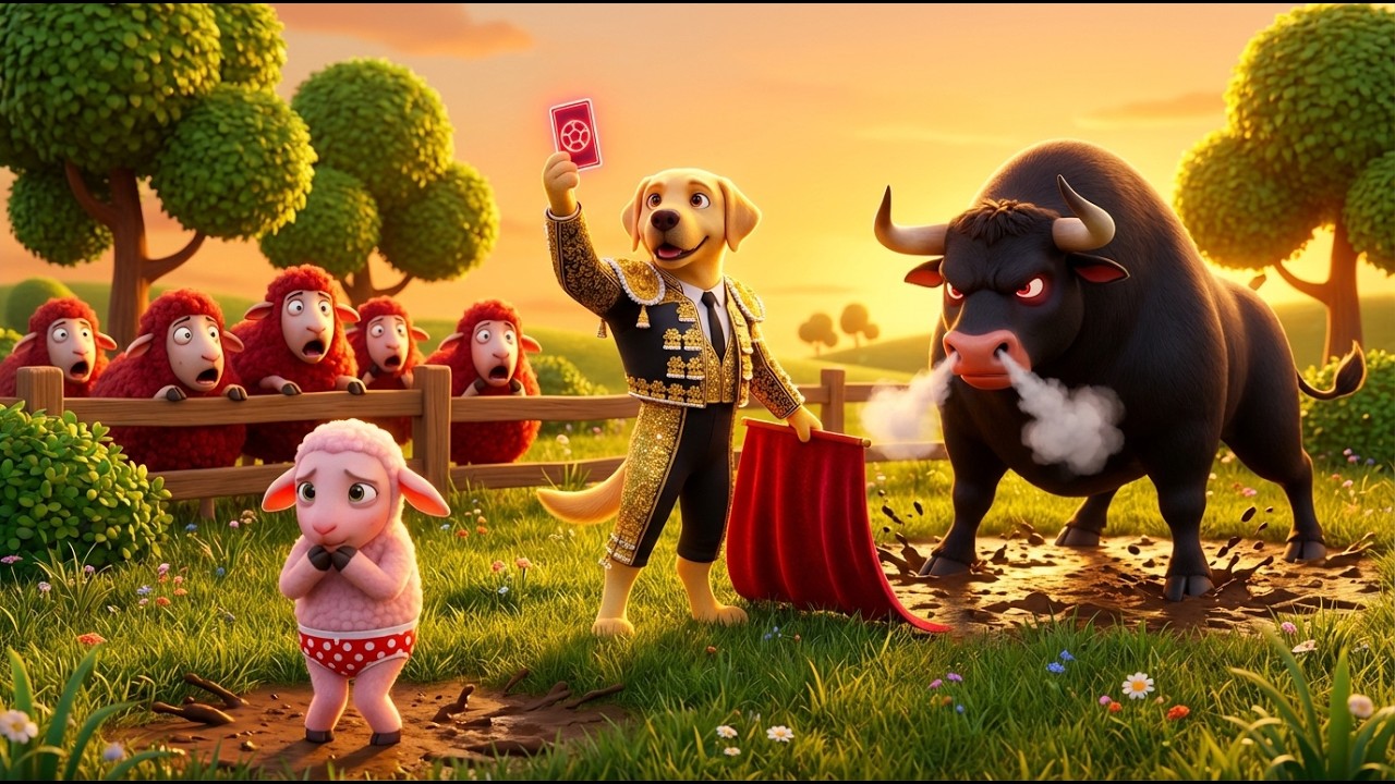 THE BULL WAS TRIGGERED! 🚩 UNHINGED FARM CHAOS: THE LAMB’S SECRET REVEAL! 🤫 (WAIT FOR THE END) 🐮💥