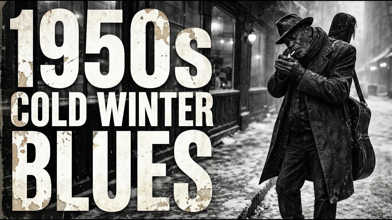 1950s Cold Winter Blues MegaMix | Cold Streets - Worn Hearts - Deep Blues