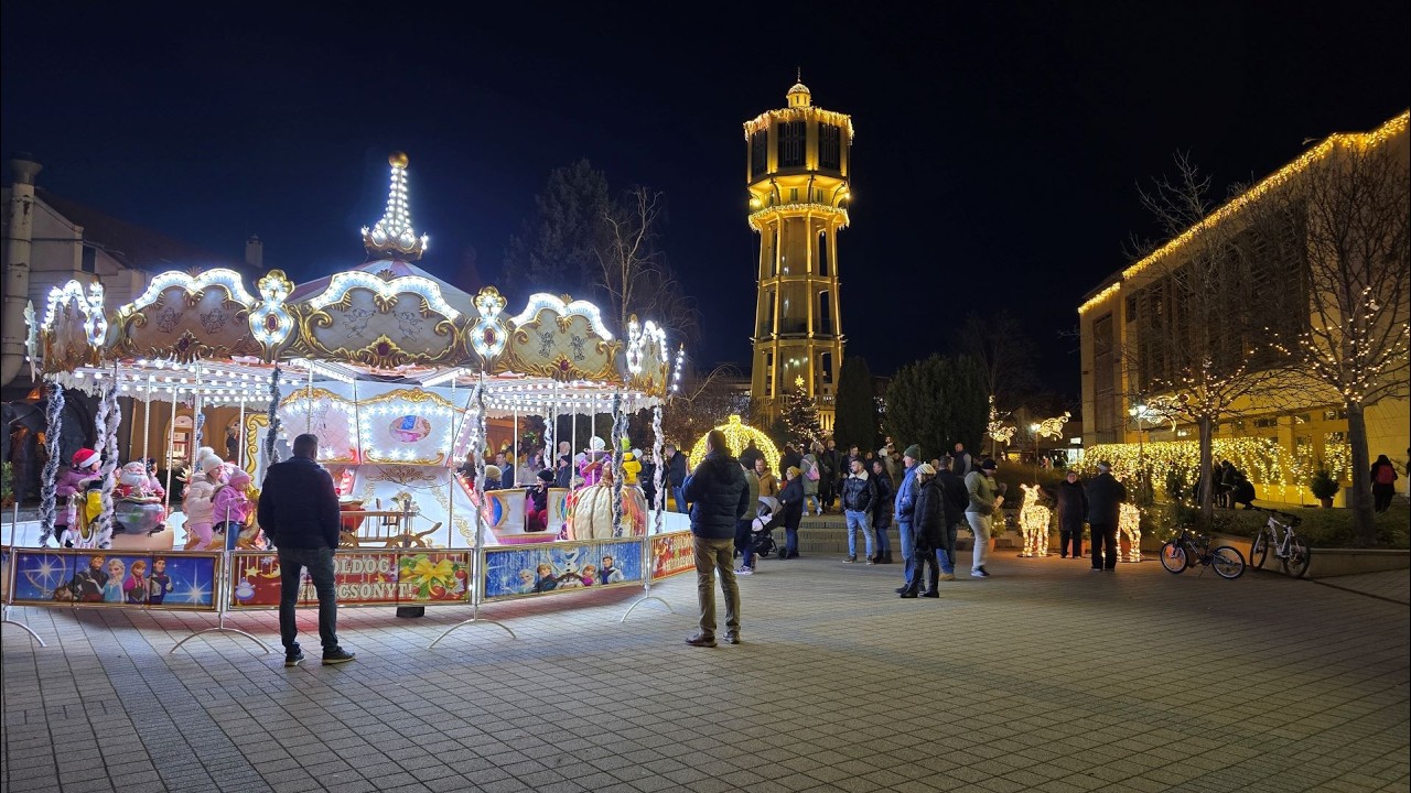 Ünnepi fények -2025. december -Siófok