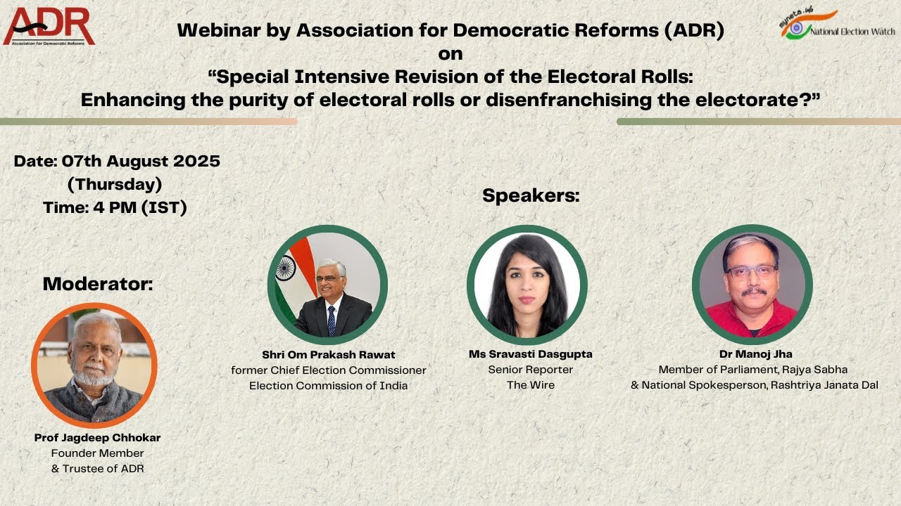 Webinar by ADR on 