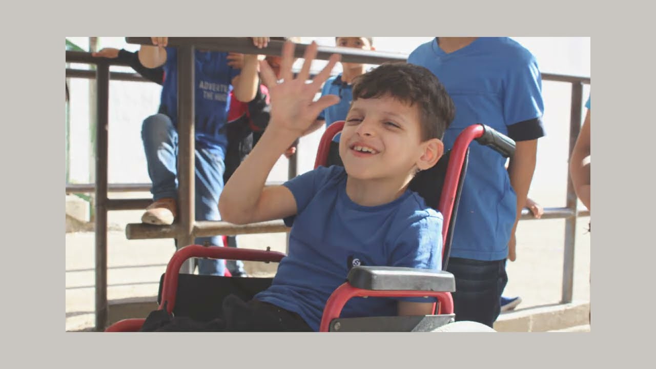 دمج الطالب غسان القطب في مدرسة  سعد صايل الاساسية للبنين