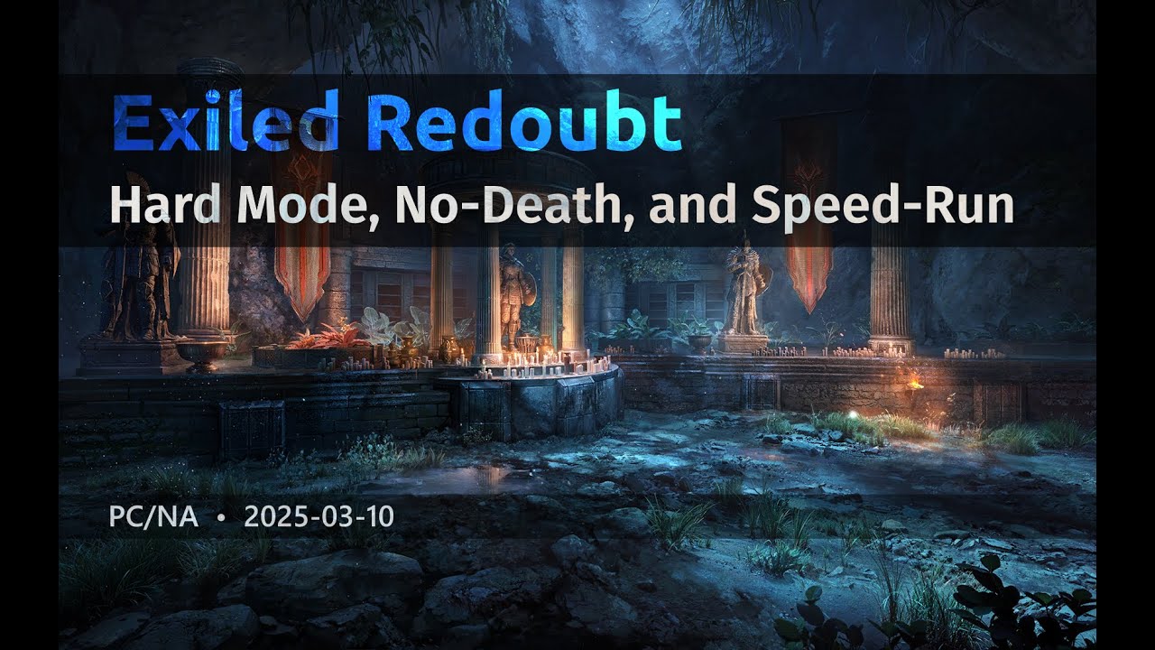 ESO - Exiled Redoubt - Revenge Breaker (Hard Mode, No-Death, and Speed-Run Trifecta) (NB Tank)