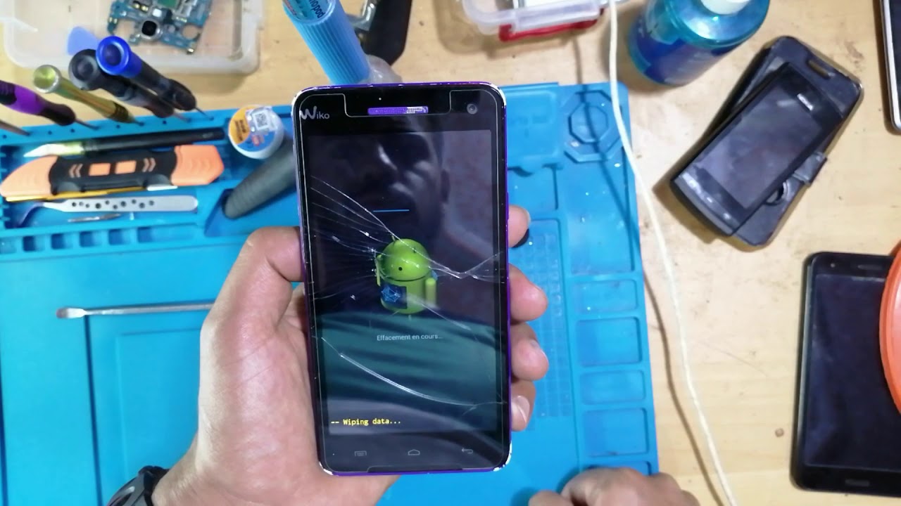 HAW TO Hard Reset Wiko Rainbow 4G