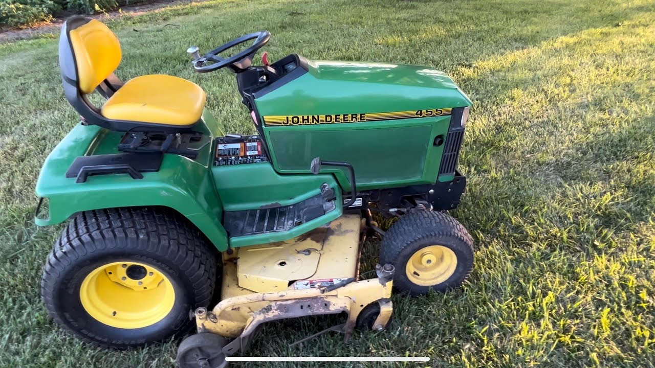 1993 John Deere 455 Yanmar diesel