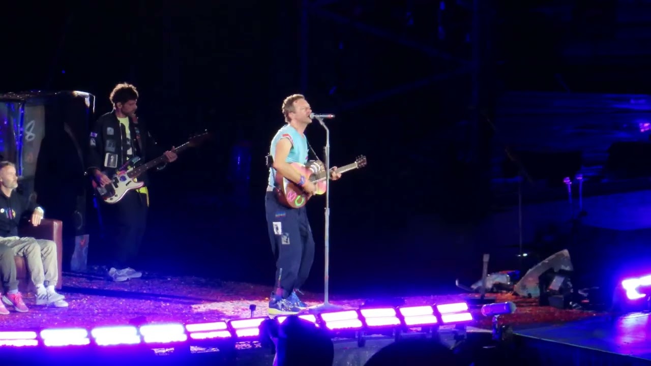 Coldplay - Violet Hill at Wembley, 27 August 2025