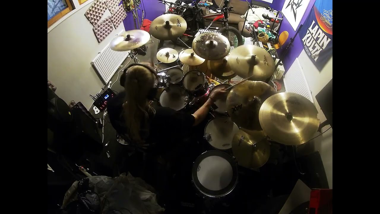 IRON MAIDEN - KILLERS - DRUM COVER