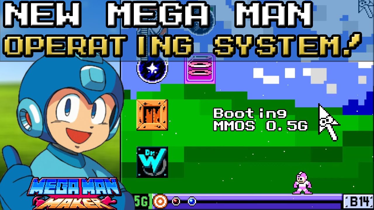 An Operating System In Mega Man Maker!?