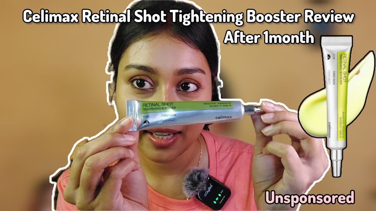 Отзыв о препарате Celimax Retinal Shot Tightening Booster после 1 месяца применения ✨️