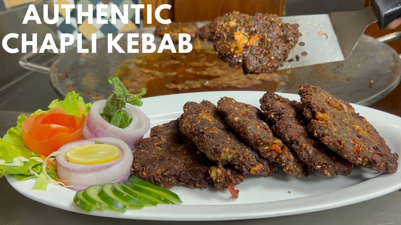 Authentic Chapli Kebab Recipe | ऑथेंटिक चपली कबाब रेसिपी | Peshawari Chapli Kebab | Mutton Kabab