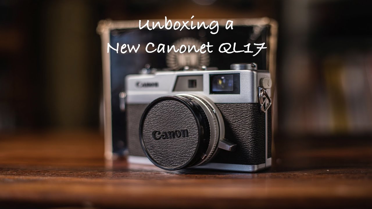 Unboxing a New Canonet QL17
