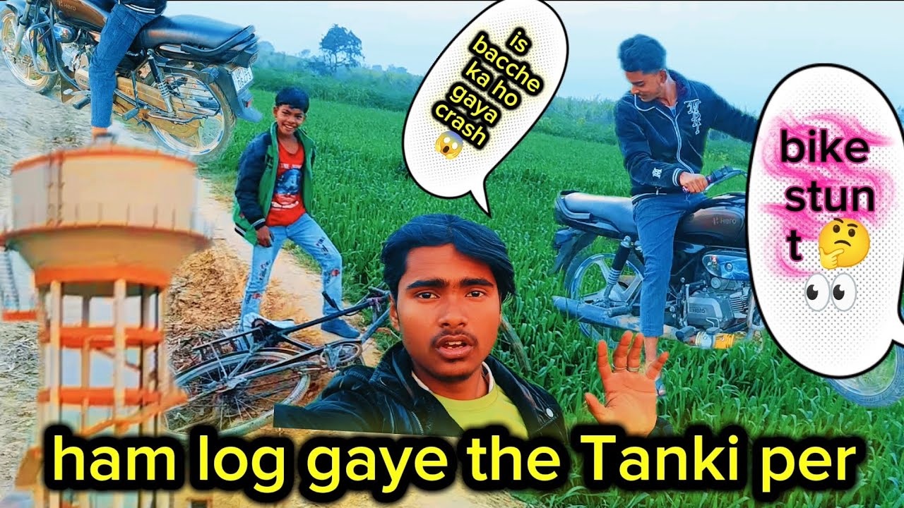 Ham kaise Tanki per 👀 is bacche ka ho gaya crash 😱